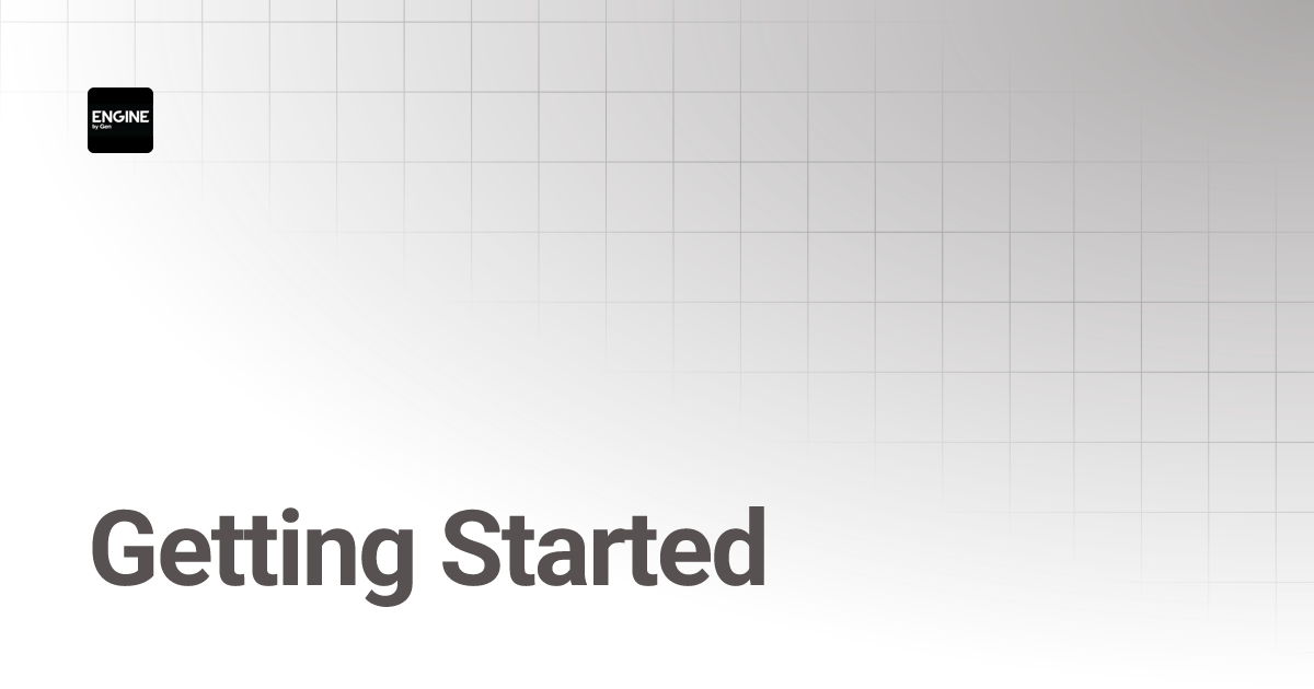 Getting Started | Developer Center